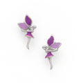 Factory Prices Enamel Earrings 925 Silver Jewelry Accessories (KE3002)